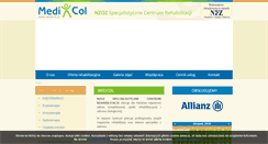Desktop Screenshot of medicol.pl