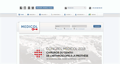 Desktop Screenshot of medicol.ch
